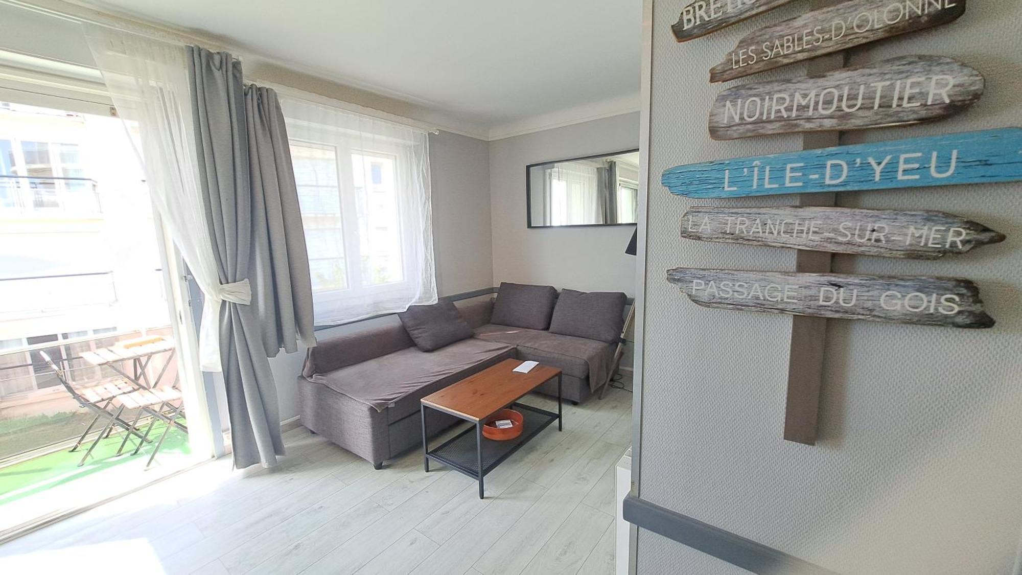 Couchant Radieux Appartement 2 Pieces 4 Personnes Vue Mer Saint-Jean-de-Monts Buitenkant foto
